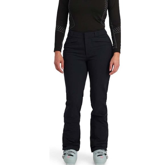 NWT Spyder Womens Orb Softshell Ski Pant - Black, 10 - Picture 2 of 8